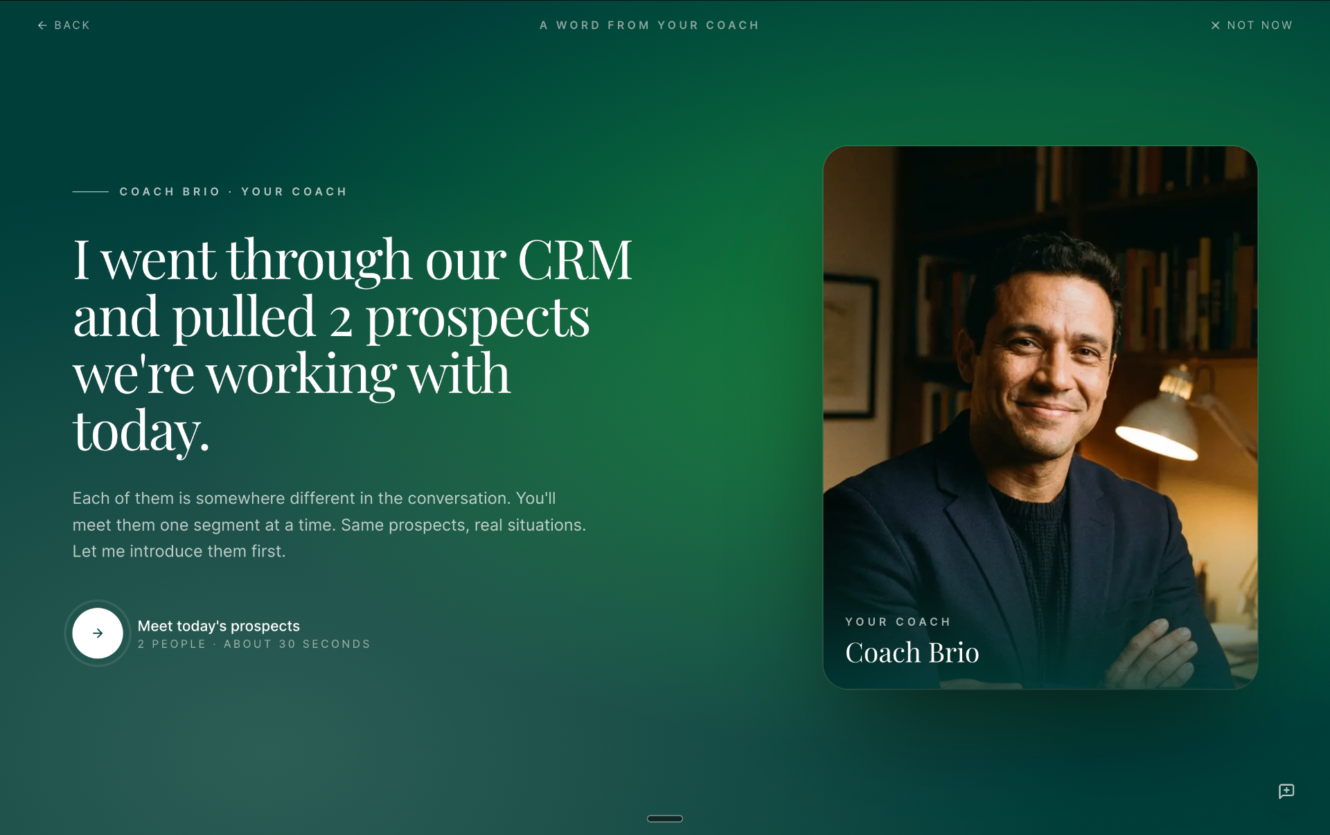Scalable 1:1 Coaching